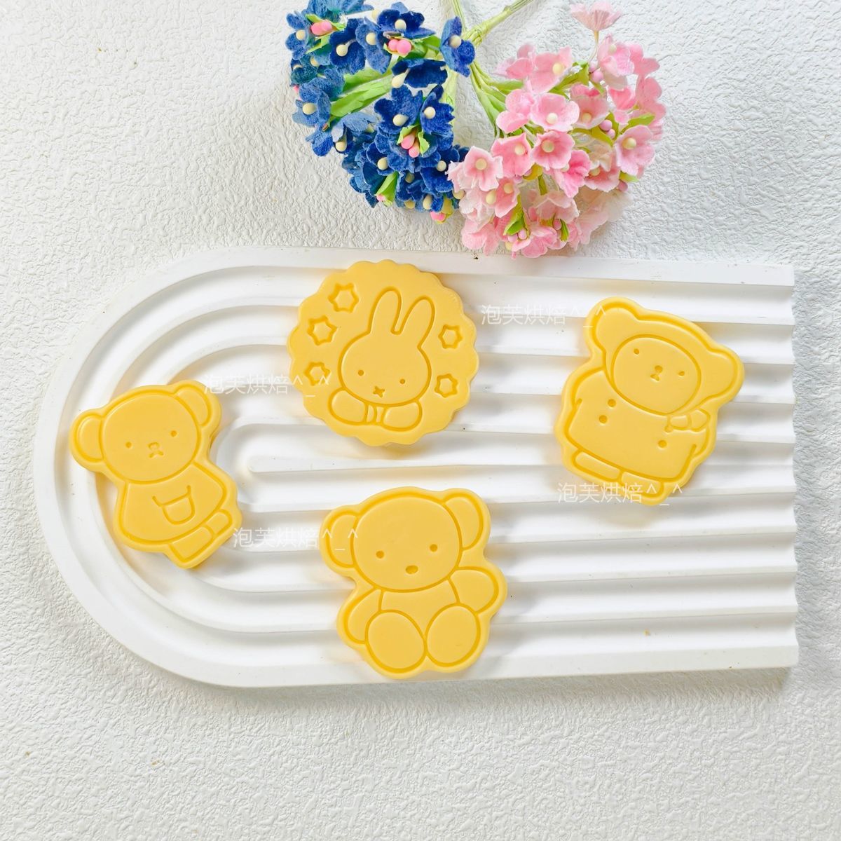 Cute 3D Press Cookie Mold with - Kitchen Appliances Garage recension och pris