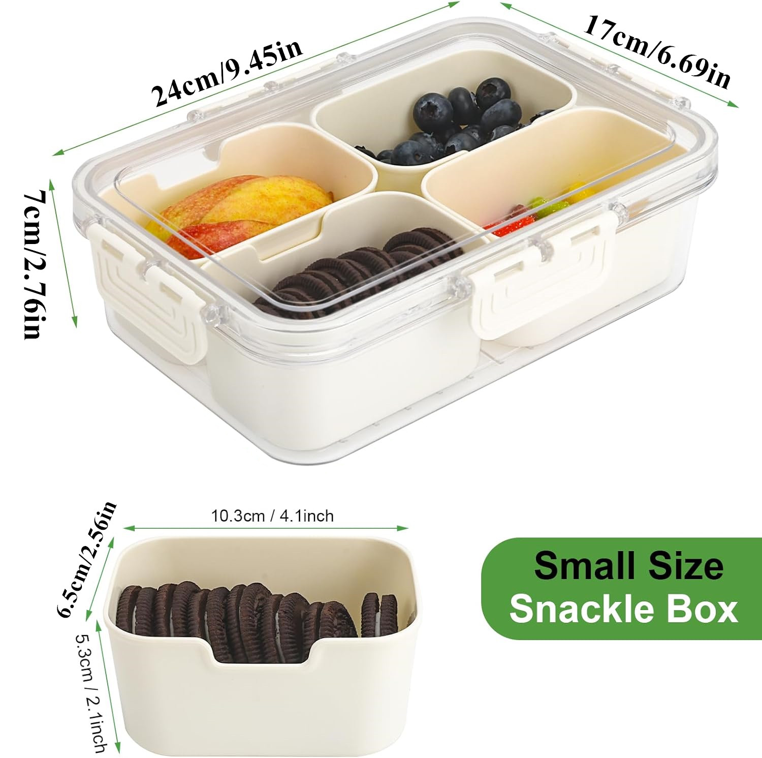 Portable Food Storage Box, Sna - Kitchen Appliances Organizer recension och pris