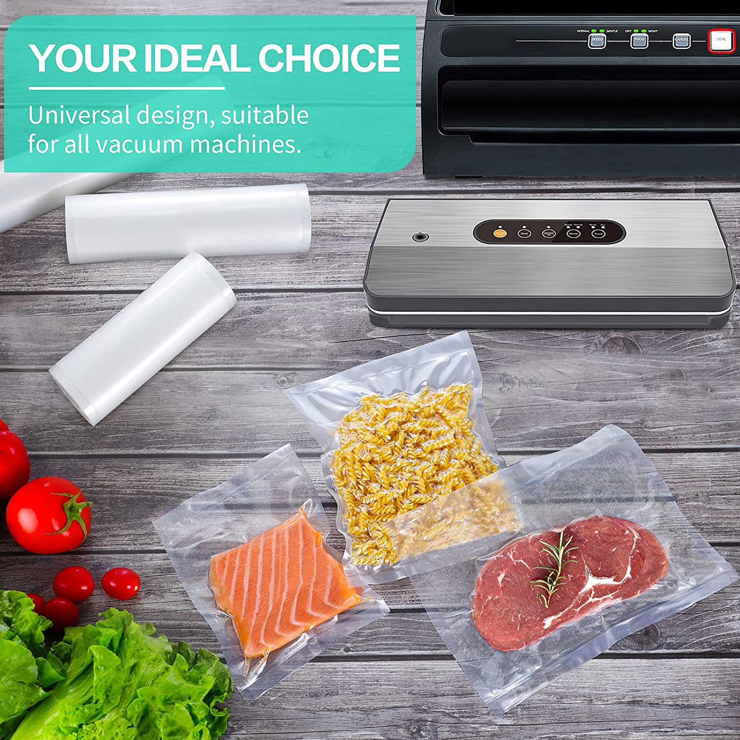 Kitchen Bags For Vacuum Food V - Sous Vide Immersion recension och pris
