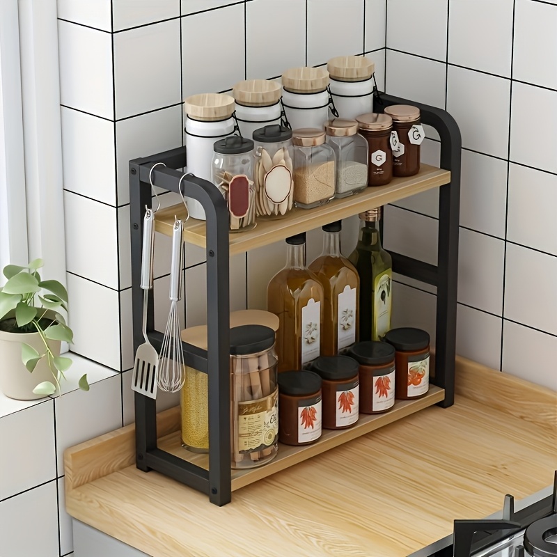 1pc 2-Tier Rustproof Metal Cou - Kitchen Appliances Organizer recension och pris