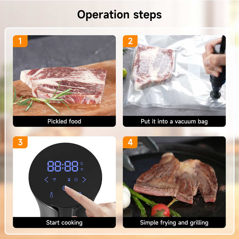 1100W Sous Vide Cooker Stainle - Sous Vide Immersion recension och pris
