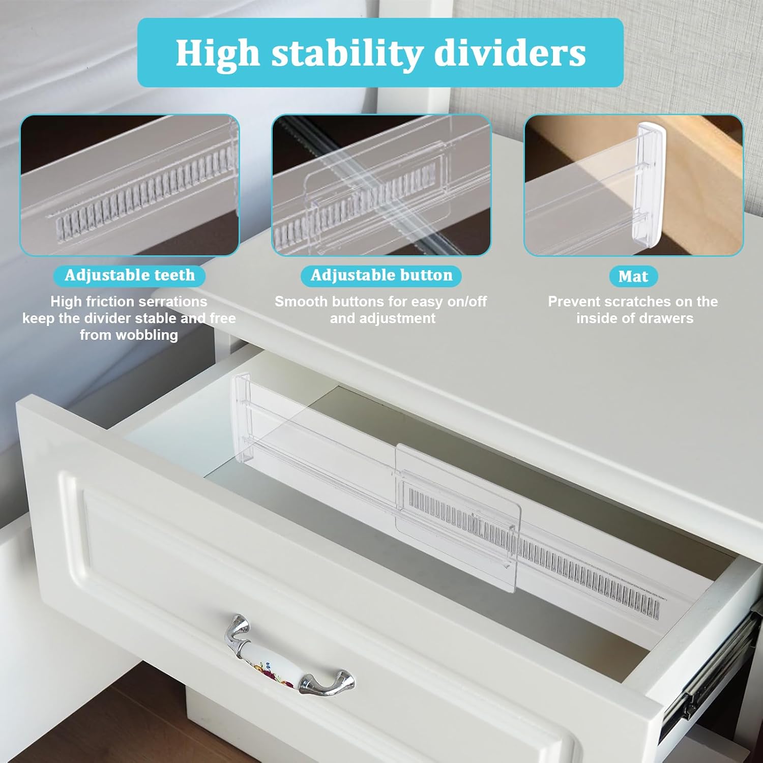 4/6/8/12 Pack Expandable Drawe - Kitchen Appliances Organizer recension och pris
