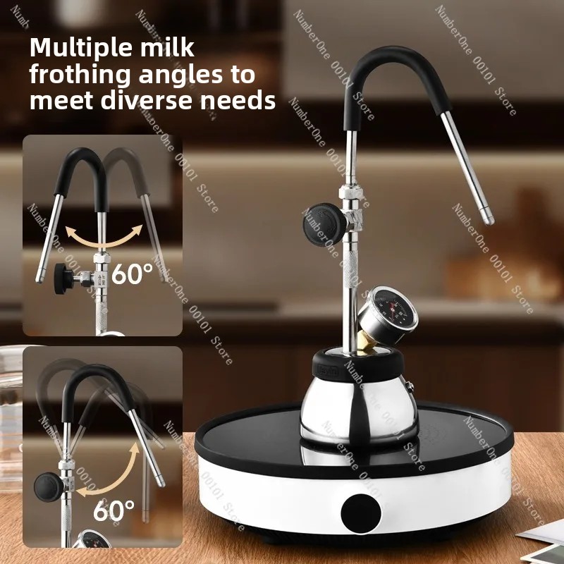 Stainless Steel Steam Coffee P - Kitchen Appliances Direct recension och pris